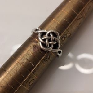 Vintage Celtic Knot Sterling 925 Ring, sz 8.5, firm price